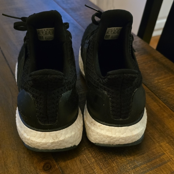 Adidas Black and White Sneakers with Boost Midsole - Picture 4 of 10